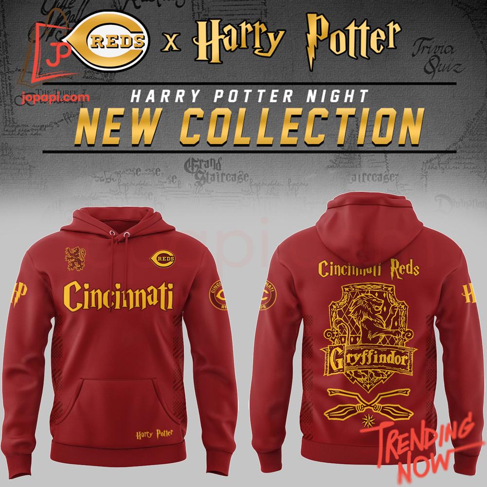 Cincinnati Reds Harry Potter Night Hoodie Vibrant 3D printed Cincinnati Reds Harry Potter Night Hoodie featuring a bold design