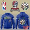 Vibrant 3D printed Denver Nuggets Grateful Dead Th Anniversary Hoodie featuring a bold design