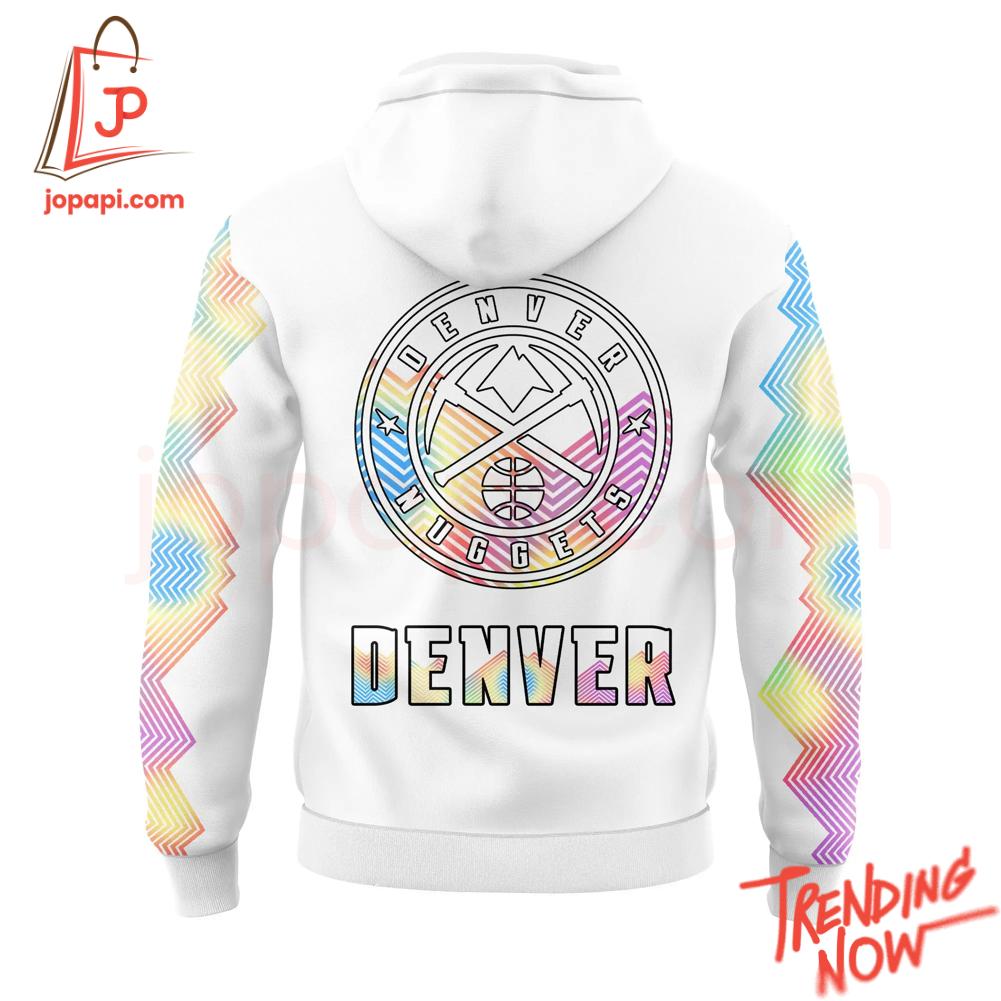 Denver Nuggets Uniform Hoodie Vibrant 3D printed Denver Nuggets Uniform Hoodie featuring a bold design