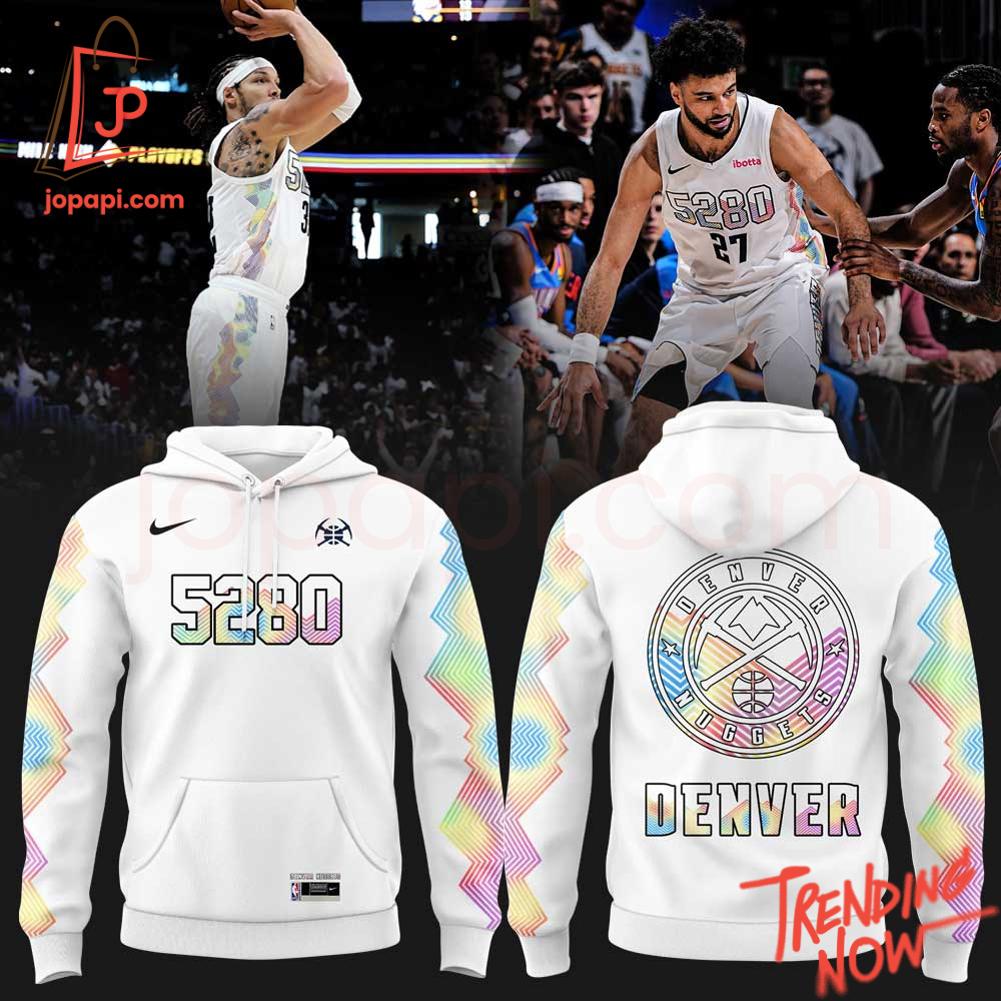 Denver Nuggets Uniform Hoodie Vibrant 3D printed Denver Nuggets Uniform Hoodie featuring a bold design
