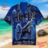 Lightweight woven polyester Hawaiian shirt in a clean, modern design – 1 For Those About To Rock Acdc Hawaiian Shirt