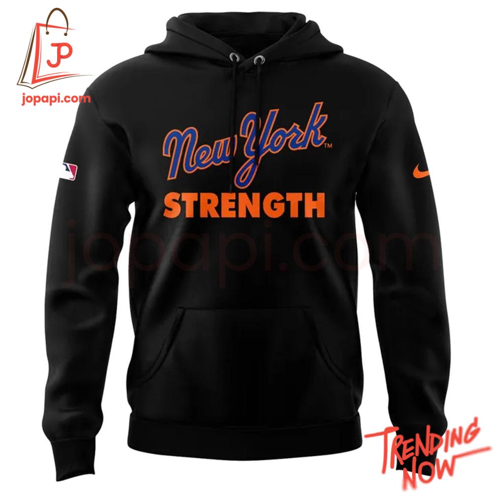 New York Mets Strength Hoodie Vibrant 3D printed New York Mets Strength Hoodie featuring a bold design