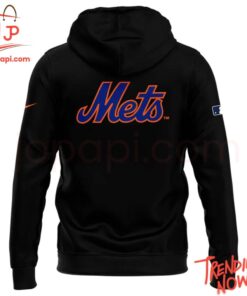 Vibrant 3D printed New York Mets Strength Hoodie featuring a bold design