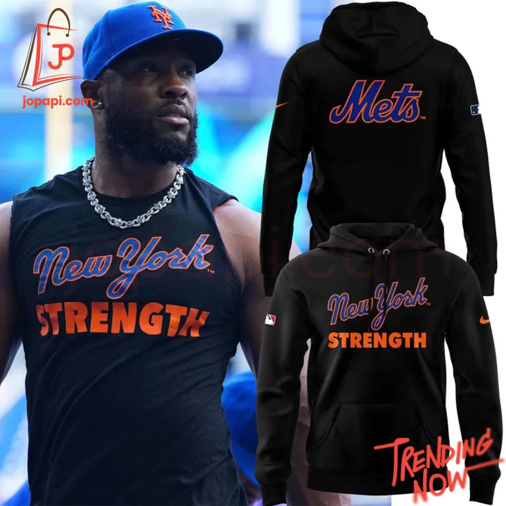 New York Mets Strength Hoodie Vibrant 3D printed New York Mets Strength Hoodie featuring a bold design