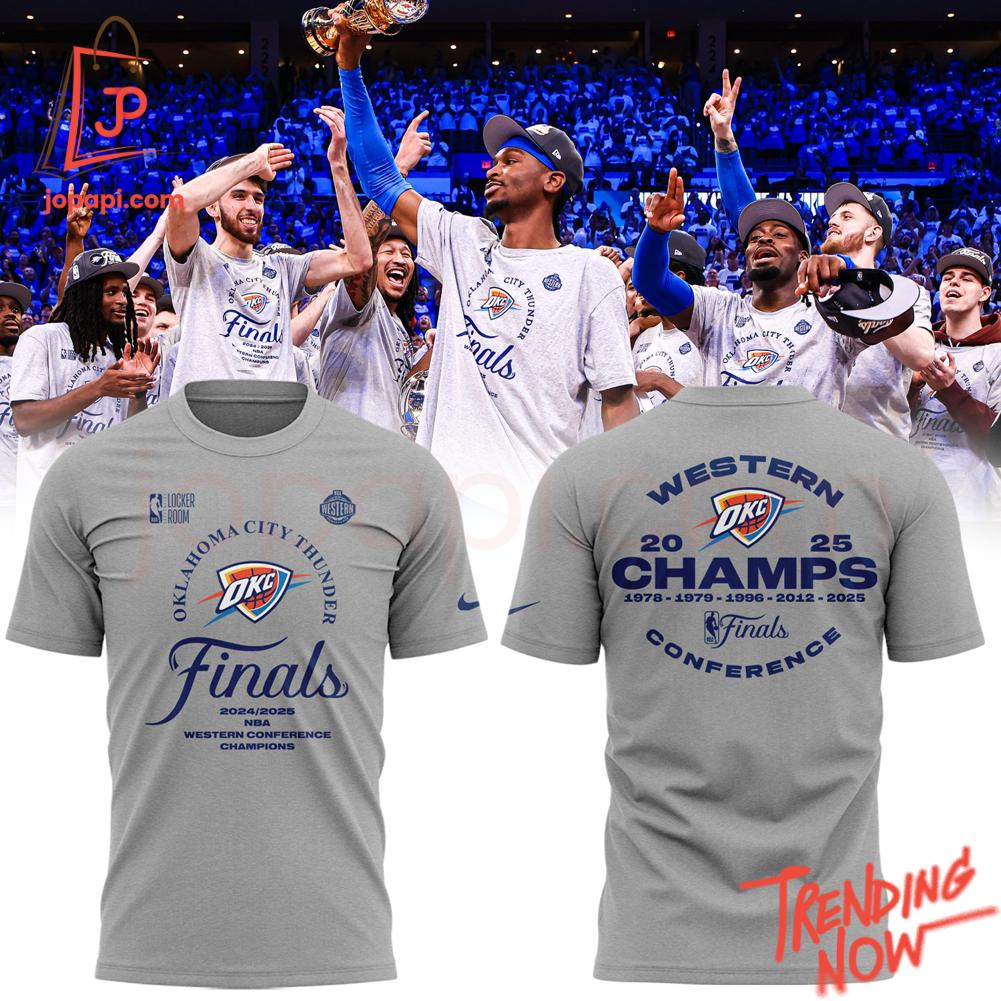 Oklahoma City Thunder Western Conference Champions Hoodie Vibrant 3D printed Oklahoma City Thunder Western Conference Champions Hoodie featuring a bold design