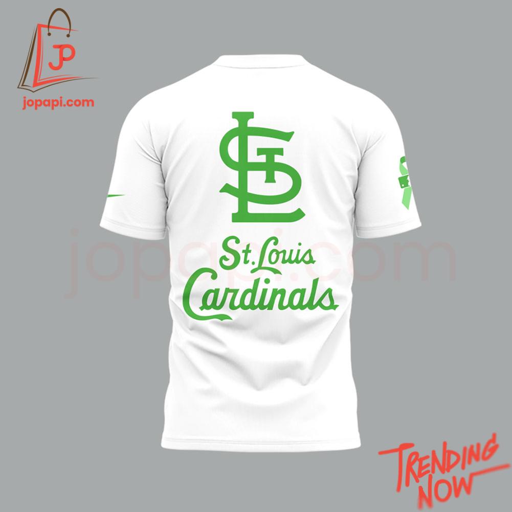 St Louis Cardinals Never Fighting Alone Mental Health Awareness Month Hoodie Vibrant 3D printed St Louis Cardinals Never Fighting Alone Mental Health Awareness Month Hoodie featuring a bold design