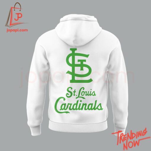 Vibrant 3D printed St Louis Cardinals Never Fighting Alone Mental Health Awareness Month Hoodie featuring a bold design