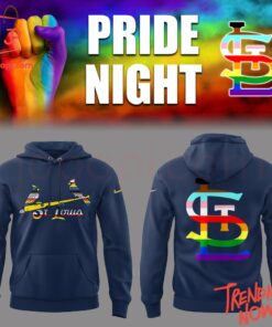 Vibrant 3D printed St Louis Cardinals Pride Night Lgbt Hoodie featuring a bold design