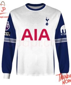 Vibrant 3D printed Tottenham Hotspur Fc Home Jersey Hoodie featuring a bold design