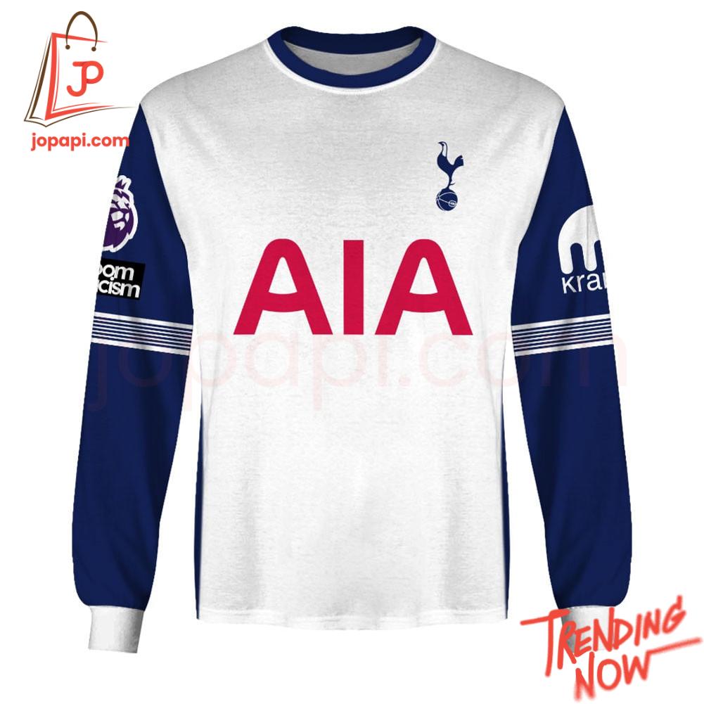 Tottenham Hotspur Fc Home Jersey Hoodie Vibrant 3D printed Tottenham Hotspur Fc Home Jersey Hoodie featuring a bold design