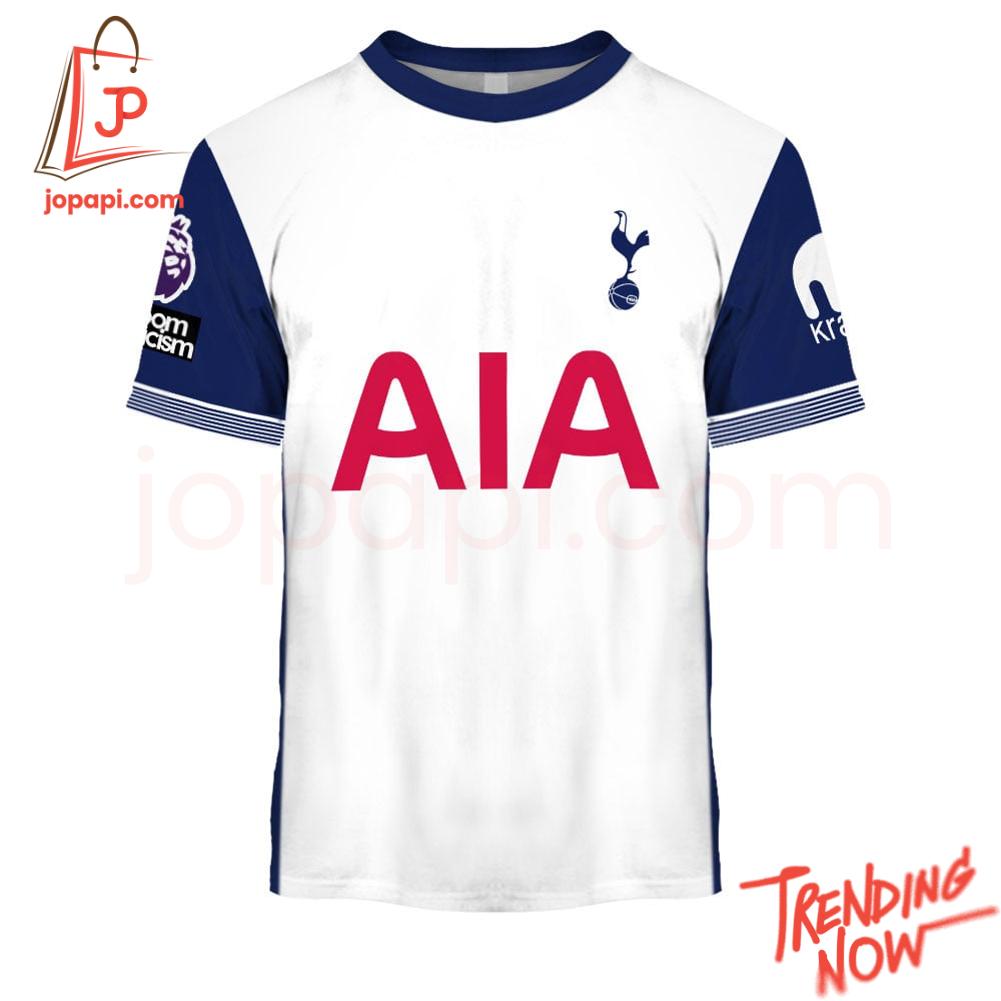 Tottenham Hotspur Fc Home Jersey Hoodie Vibrant 3D printed Tottenham Hotspur Fc Home Jersey Hoodie featuring a bold design