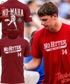 High-quality product with unique design – Arkansas Razorbacks Gage Wood College World Series No Hitter Shirt