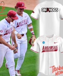 High-quality product with unique design – Arkansas Razorbacks Omahogs Baseball Jersey