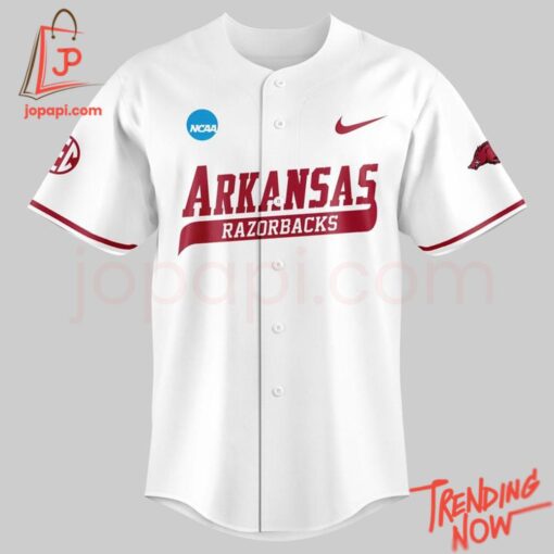 High-quality product with unique design – Arkansas Razorbacks Omahogs Baseball Jersey