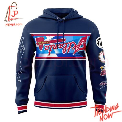 High-quality product with unique design – Atlanta Braves A Town Down Usher All Star Hoodie
