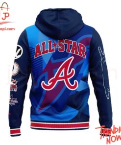 High-quality product with unique design – Atlanta Braves A Town Down Usher All Star Hoodie