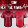Stylish and comfortable printed clothing – Atlanta Braves Mexican Heritage Night Baseball Jersey