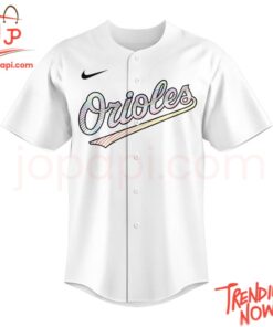 High-quality product with unique design – Baltimore Orioles Pride Love Wins Baseball Jersey