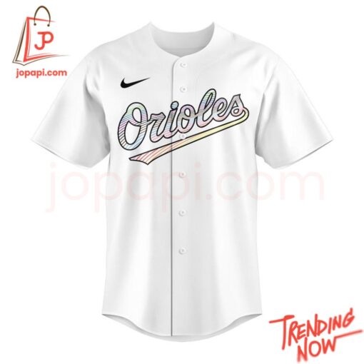 High-quality product with unique design – Baltimore Orioles Pride Love Wins Baseball Jersey