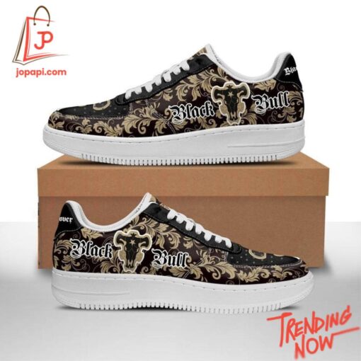 High-quality product with unique design – Black Bull Black Clover Air Force Shoes