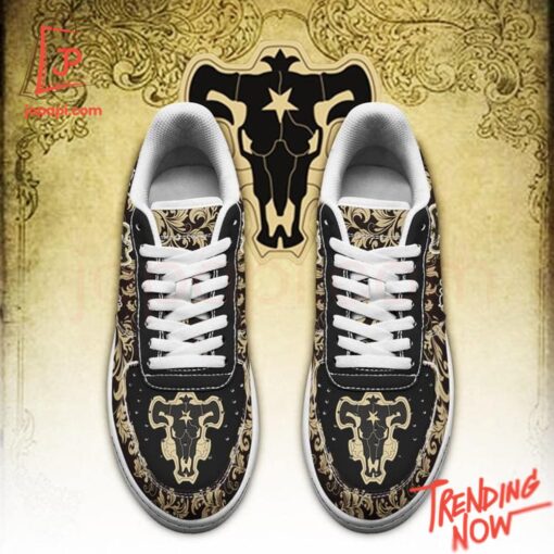 High-quality product with unique design – Black Bull Black Clover Air Force Shoes