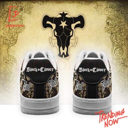 High-quality product with unique design – Black Bull Black Clover Air Force Shoes