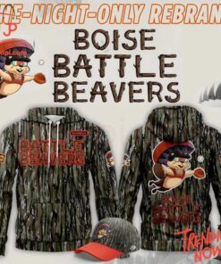 Bold and stylish casual wear – Boise Hawks Boise Battle Beavers Hoodie