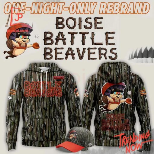 Bold and stylish casual wear – Boise Hawks Boise Battle Beavers Hoodie