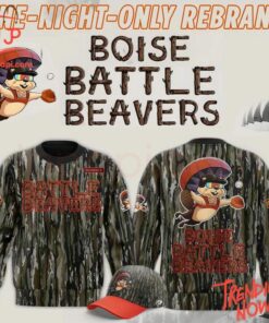 Bold and stylish casual wear – Boise Hawks Boise Battle Beavers Hoodie