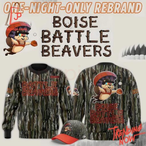 Bold and stylish casual wear – Boise Hawks Boise Battle Beavers Hoodie