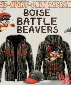 Bold and stylish casual wear – Boise Hawks Boise Battle Beavers Hoodie