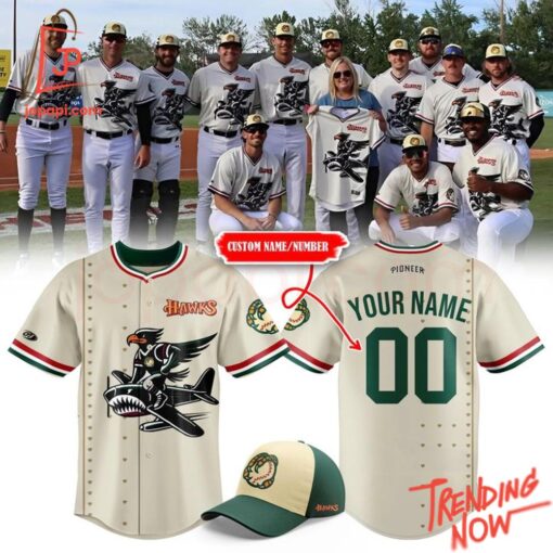 High-quality product with unique design – Boise Hawks X Military Baseball Jersey