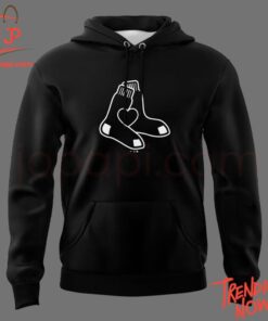 Bold and stylish casual wear – Boston Red Sox Mlb Black Hoodie