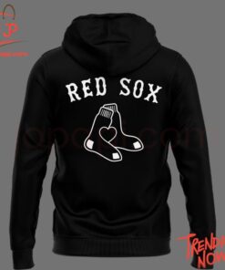 Bold and stylish casual wear – Boston Red Sox Mlb Black Hoodie