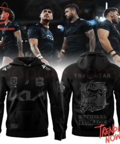 High-quality product with unique design – Brisbane Broncos Our Black Uniform Hoodie
