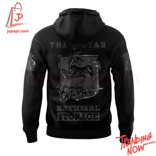High-quality product with unique design – Brisbane Broncos Our Black Uniform Hoodie