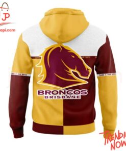 Bold and stylish casual wear – Brisbane Broncos Sabo X Brnx Hoodie