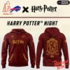 3D graphic 1 Buffalo Bills Harry Potter Night Hoodie with bold design