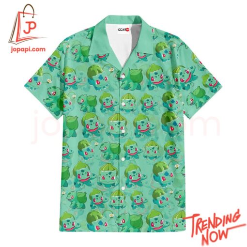 High-quality product with unique design – Bulbasaur Pokemon Hawaiian Shirt