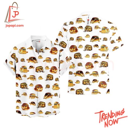 High-quality product with unique design – Catbus Anime Hawaiian Shirt