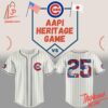 3D graphic 1 Chicago Cubs Asian American And Pacific Islander Aapi Baseball Jersey with bold design