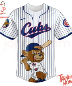 High-quality product with unique design – Chicago Cubs Clark The Cub Baseball Jersey