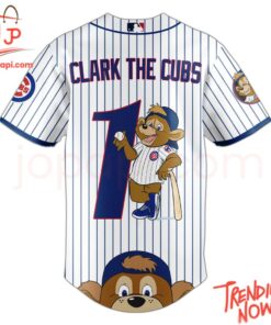 High-quality product with unique design – Chicago Cubs Clark The Cub Baseball Jersey