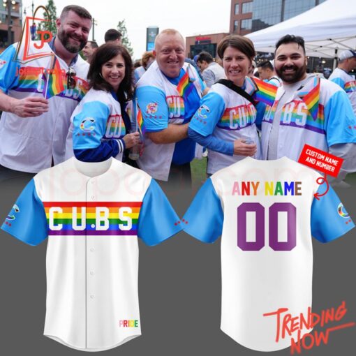High-quality product with unique design – Chicago Cubs Pride Celebration Baseball Jersey