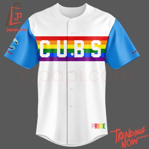 High-quality product with unique design – Chicago Cubs Pride Celebration Baseball Jersey