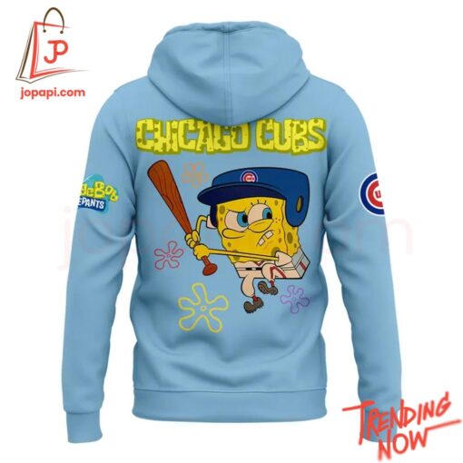 Comfortable Chicago Cubs Spongebob Squarepants Day Hoodie with eye-catching graphic