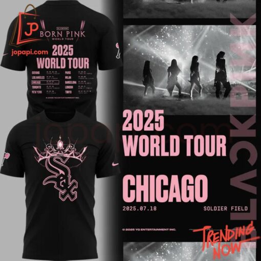 High-quality product with unique design – Chicago White Sox Blackpink World Tour Hoodie