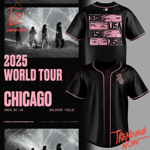 High-quality product with unique design – Chicago White Sox Blackpink World Tour Jersey