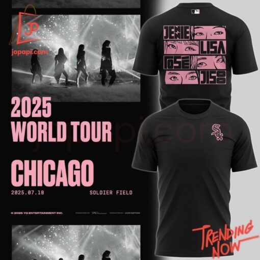 High-quality product with unique design – Chicago White Sox Blackpink World Tour Shirt