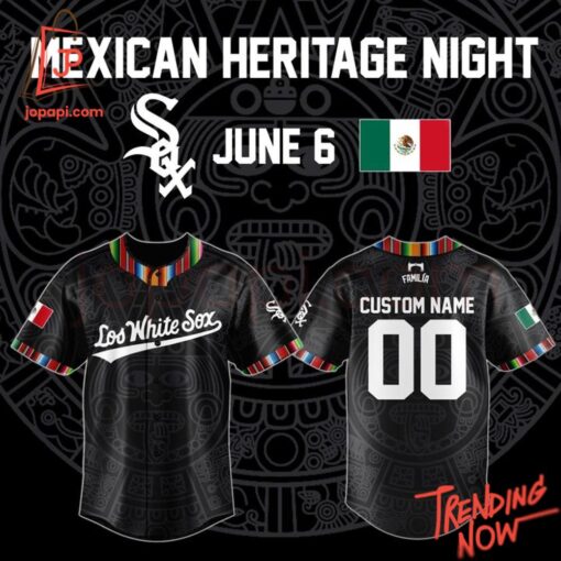 High-quality product with unique design – Chicago White Sox Mexican Heritage Night Jersey